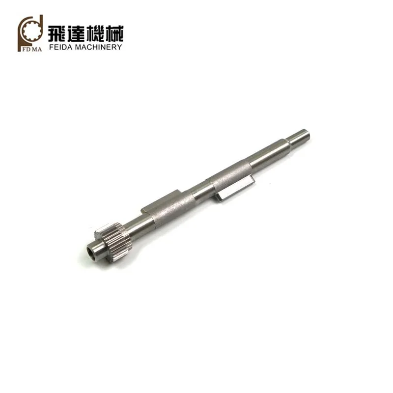 Bahagian Pemesinan CNC dengan Spline